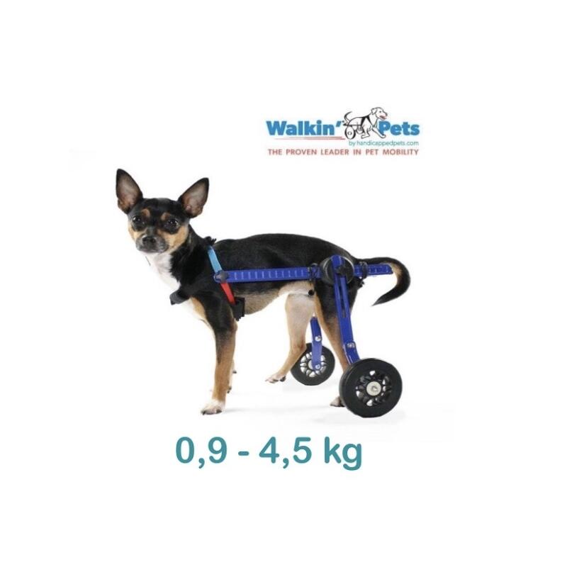Zadní invalidní vozík pro psy Walkin‘ Wheels® do 4,5 kg
