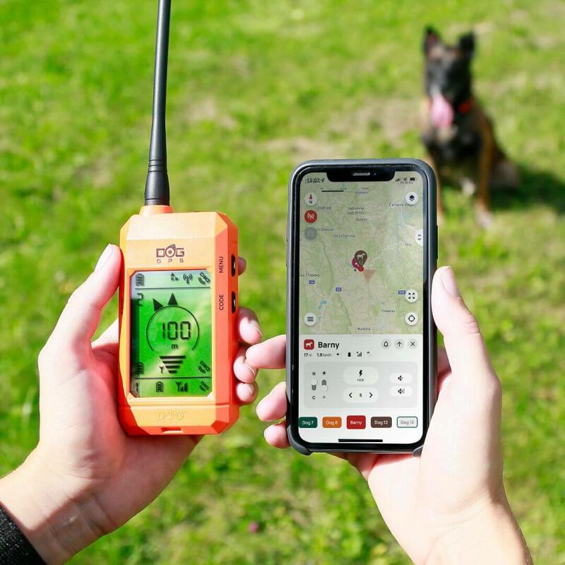 GPS Vyhledávací a výcvikové zařízení pro psy DOG GPS X30T
